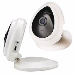 MCL IP-CAMD070A, Caméra de sécurité IP, Intérieure, Avec fil &sans fil, Plafond/Mur/Bureau, Blanc, 60°