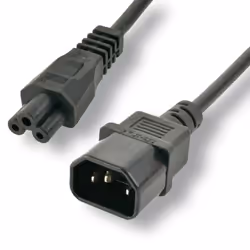 MCL C14 / C5 POWER CORD 2M ., 2 m, Coupleur C14, Coupleur C5