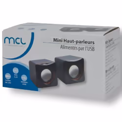 MCL HP-USB2/4 haut-parleur 2-voies Noir Avec fil 4 W - Vue supplémentaire 5