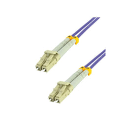 MCL FJOM4/LCLC-0.5M câble de fibre optique 0,5 m LC OM4 Violet