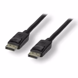 MCL MC398-3M, 3 m, DisplayPort, DisplayPort, Mâle, Mâle, Noir