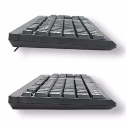 MCL ACK-301W/N clavier RF sans fil AZERTY Français Noir