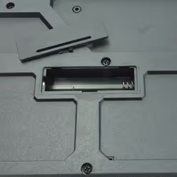MCL ACK-301W/N clavier RF sans fil AZERTY Français Noir