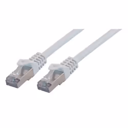 MCL FTP6-3M/W, 3 m, Cat6, F/UTP (FTP), RJ-45, RJ-45
