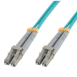 MCL FOM3/LCLC-3M câble de fibre optique LC OM3 Vert