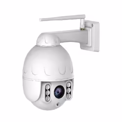 MCL IP-CAM803WIP, Caméra de sécurité IP, Intérieure et extérieure, Avec fil &amp;sans fil, 2400 MHz, Mur, Blanc