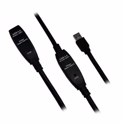 MCL MC923AMF/A-10M, 10 m, USB A, USB A, USB 3.2 Gen 1 (3.1 Gen 1), 2500 Mbit/s, Noir