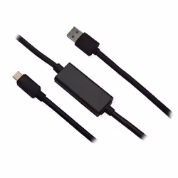 MCL MC923-1C/AM/A-10M, 10 m, USB C, USB A, USB 3.2 Gen 1 (3.1 Gen 1), 5000 Mbit/s, Noir