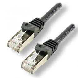 MCL FCC7BMSHF-3M/N câble de réseau Noir Cat7 S/FTP (S-STP)