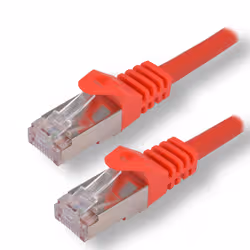 MCL IC5L99A0007SH3R câble de réseau Rouge 3 m Cat7 S/FTP (S-STP) - Vue supplémentaire 2