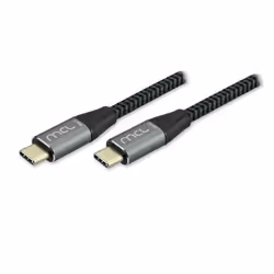 MCL MC1C99A003C1052, 2 m, USB C, USB C, USB 3.2 Gen 2 (3.1 Gen 2), 10000 Mbit/s, Noir