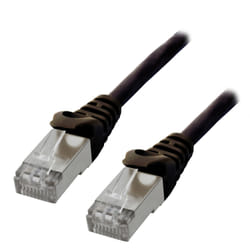 MCL FTP6-3M/N câble de réseau Noir Cat6 F/UTP (FTP)