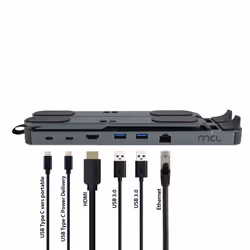 MCL Station d'accueil 6 ports avec support PC - Vue supplémentaire 3