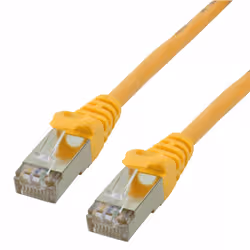 MCL IC5K99BZZZ6ASH03J câble de réseau Jaune 0,3 m Cat6a S/FTP (S-STP) - Vue supplémentaire 2