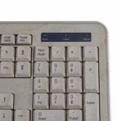 MCL MP1B99AACK305WBIB clavier RF sans fil AZERTY Français Beige