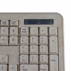 MCL MP3A99AACK2012BIB clavier Souris incluse USB AZERTY Français Beige - Vue supplémentaire 4