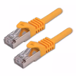 MCL IC5L99AZZZZZ7SH1J, 1 m, Cat7, S/FTP (S-STP), RJ-45, RJ-45, Jaune