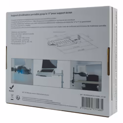 MCL MS3B99ASPCEU1709N Support de livres Supports de Laptop Noir 43,2 cm (17") - Vue supplémentaire 7