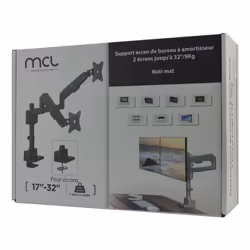 MCL MS3A99ASBA2E3209N support d'écran plat pour bureau 81,3 cm (32") Noir - Vue supplémentaire 8