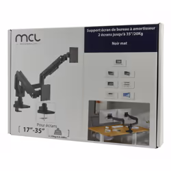 MCL MS3A99ASBA2E3520N support d'écran plat pour bureau 88,9 cm (35") Noir - Vue supplémentaire 7
