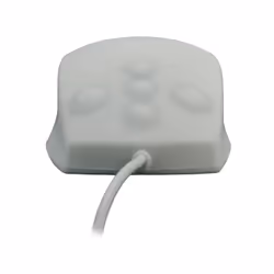 MCL MP2B99AZZZZSS269W - optique étanche silicone - Blanc souris Universel Ambidextre USB Type-A + PS/2 800 DPI - Vue supplémentaire 5