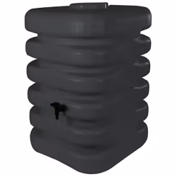 Récupérateur deau - BELLI - Cubique - 350 litres - Anthracite