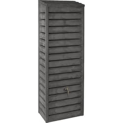 Récupérateur deau Forestier - BELLI - 300 L - Anthracite imitation bois