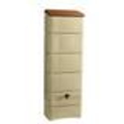 Récupérateur deau mural - BELLI - 300 L - Beige