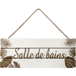 Sans Marque - Plaque de porte pour salle de bain