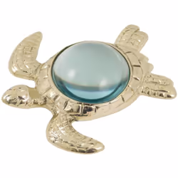 Loupe presse-papier tortue en laiton En laiton et verre Dimensions : Hauteur 2.5 cm - Largeur 10 cm - Profondeur 11 cm Grossi ...