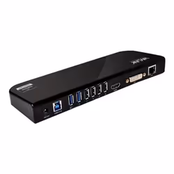 DLH DY-TU3552B, USB 2.0, Noir, 222 mm, 90 mm, 30 mm, 277 g