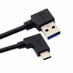DLH DY-TU3920B, 1 m, USB A, USB C, USB 2.0, Noir