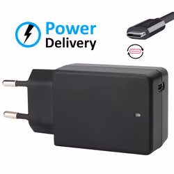 DLH ALIMENTATION SECTEUR USB-C 65W POWER DELIVERY POUR ORDINATEURS PORTABLES