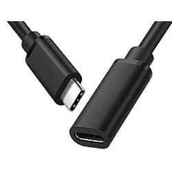 DLH DY-TU3856 câble USB 2 m USB 3.2 Gen 1 (3.1 Gen 1) USB C Noir