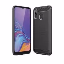 DLH COQUE SILICONE NOIRE POUR SAMSUNG GALAXY A40 (SM-A405), Housse, Samsung, Samsung Galaxy A40, 15 cm (5.9"), Noir
