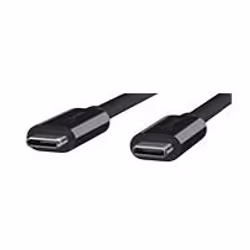 DLH CABLE USB-C VERS USB-C 1.8M 3.25A 65W MAX NOIR, 1,8 m, USB C, USB C, USB 2.0, Noir