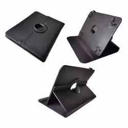 DLH COQUE ETUI FOLIO UNIVERSELLE POUR TABLETTE 10" - Rabat avec support intégré multi-angles, Folio, Toutes marques, Coque Ét ...