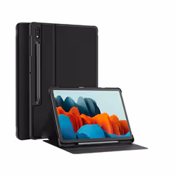 DLH COQUE ETUI FOLIO POUR SAMSUNG GALAXY TAB S7, Folio, Samsung, SAMSUNG Galaxy Tab S7 (SM-T870 / SM-T875 / SM-T876), 175 g