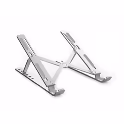 DLH SUPPORT DE POCHE UNIVERSEL POUR PC PORTABLE ET TABLETTE, Supports de Laptop, Argent, Aluminium, Compatible ordinateurs po ...