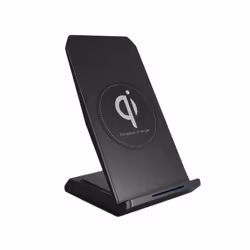 DLH STAND DE CHARGE SANS FIL INDUCTION POUR SMARTPHONE 15W MAX USB, Intérieure, USB, Recharge sans fil, 1 m, Noir
