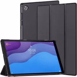 DLH COQUE ETUI FOLIO POUR LENOVO Tab M10 HD Gen2 10.1", Folio, Lenovo, LENOVO Tab M10 HD Gen2 10.1" (ZA6V, ZA6W, TB-X306, TB- ...