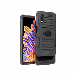 DLH COQUE RENFORCEE RIGIDE POUR SAMSUNG GALAXY XCOVER 5 (SM-G525), Housse, Samsung, SAMSUNG Galaxy XCover 5 (SM-G525), Noir