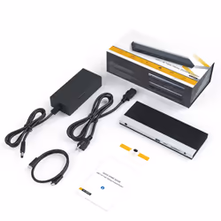 DLH STATION D'ACCUEIL USB-C 4K TRIPLE AFFICHAGE AVEC POWER DELIVERY 100W - 2x DisplayPort / 1x HDMI - Vue supplémentaire 7