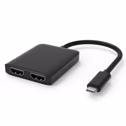 DLH DY-TU4840, Avec fil, USB 3.2 Gen 1 (3.1 Gen 1) Type-C, Noir, 3840 x 2160 pixels, 60 Hz, USB Type-C