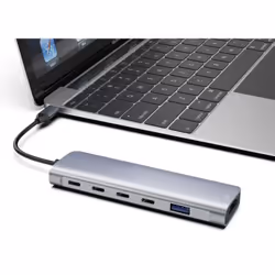 DLH DY-TU5005 station d'accueil USB Type-C Argent - Vue supplémentaire 6