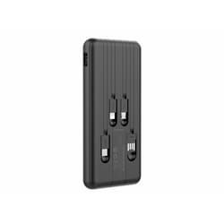 DLH DY-BE5075 banque d'alimentation électrique 10000 mAh Noir