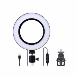 DLH DY-LD4946, Rond, Monté en surface, Noir