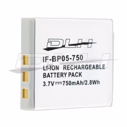 DLH LI-ION 3.7V-750mAh-2.8Wh, Batterie, Gris, Lithium-Ion (Li-Ion), 750 mAh, 3,7 V, 5 - 60 °C