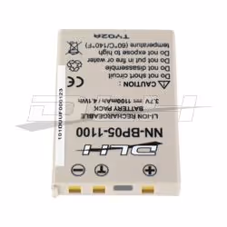 DLH LI-ION 3.7V-1100mAh-4.1Wh, Batterie, Gris, Lithium-Ion (Li-Ion), 1100 mAh, 3,7 V, 5 - 60 °C