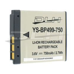 DLH LI-ION 3.6V-750mAh-2.7Wh Lithium-Ion (Li-Ion)